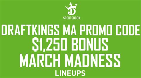 draftkings sportsbook march madness promo codes|DraftKings Sportsbook Massachusetts Promo: Bet $5, Win $200 Instantly.